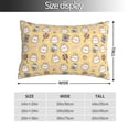 thumbnail image 2 of Kdxio Cotton Pillow Cases 14"x20" Pillowcases,Soft and Breathable Bedroom Pillow Cases-Rabbit And Candy, 2 of 8