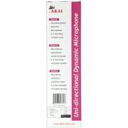 You Sing Karaoke by Akai Uni-Directional Dynamic Microphone
