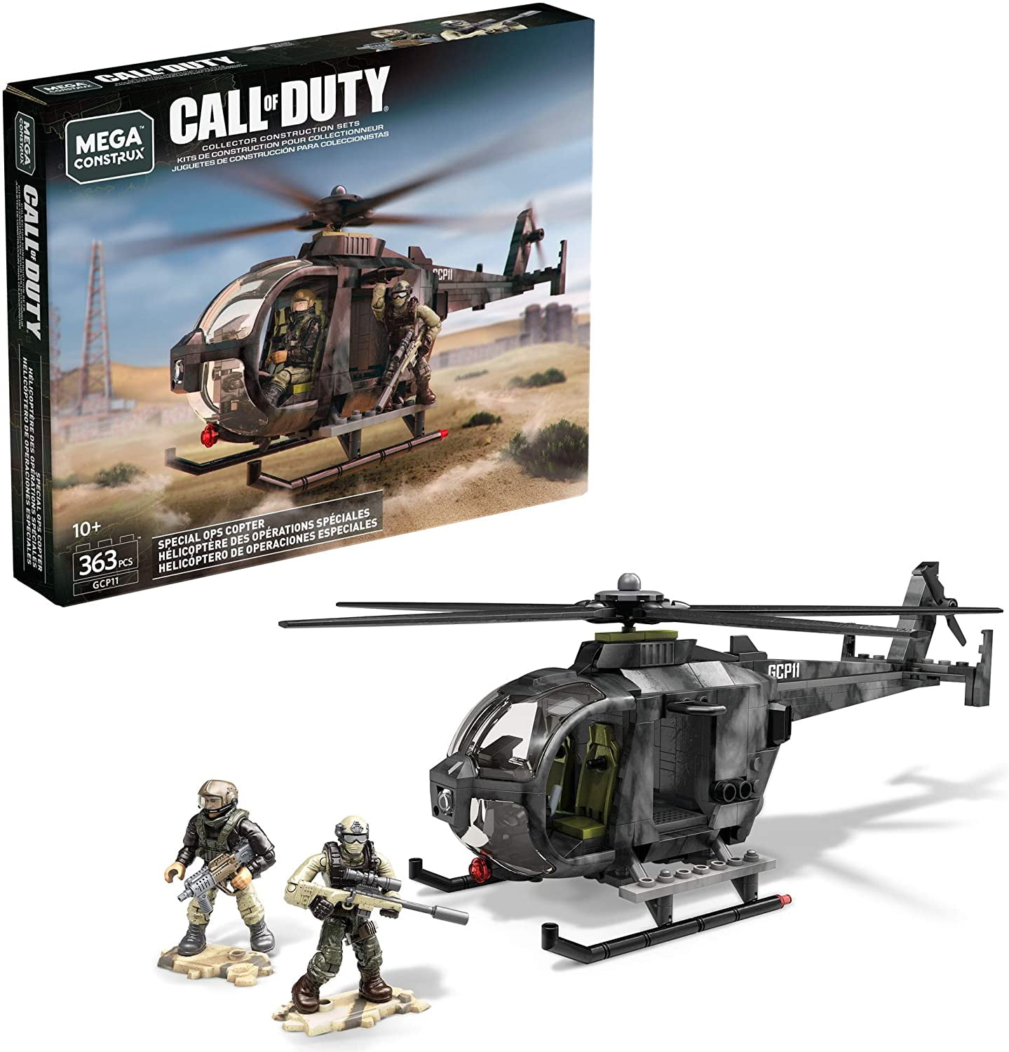 Set de Construcción Helicóptero de Operaciones Especiales Mega