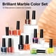 thumbnail image 5 of Set de esmaltes de uñas de mármol MIZHSE Macarons Colors, 12 unidades, 5 of 7