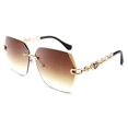 thumbnail image 1 of Gafas de sol FEISEDY Clásicas Sin Montura B2567 con Montura Metálica para Mujer, 1 of 9