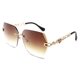 thumbnail image 1 of Gafas de sol FEISEDY Clásicas Sin Montura B2567 con Montura Metálica para Mujer, 1 of 9