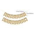 thumbnail image 2 of FONWILYO Ramadan Swallowtail Hanging Banners 7.07x5.11x0.04Inch Eid Mubarak Decorative Banner for Muslims 1Set, 2 of 7