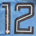 thumbnail image 2 of Ja Morant Signed Memphis Light Blue Pro-Style Basketball Jersey BAS, 2 of 4