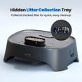 thumbnail image 6 of Airstep  2-in-1 Litter Box Air Purifier & Cat Step 3-mode Odor Dust Pet Hair Control Filter Compatible With M1 Plus / Lite And Most Automatic Basic Boxes, 6 of 9