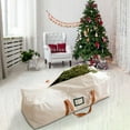 thumbnail image 6 of Christmas Tree Storage Bag, Protective Holiday Organizer, 600d Beige Fabric, Durable Storage for Simulation Trees, Ornaments, and Holiday Decorations, by FAJHHA, 6 of 8