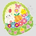 thumbnail image 5 of HuiXinOu Easter DIY Basket Stickers Kits Self Adhesive Bunny Egg Decals Kids School Art Craft Activity Spring Party Favor Supplies, 5 of 7