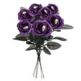 thumbnail image 2 of Rosas falsas de Halloween con calaveras-Púrpura más calavera, 2 of 14