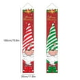 thumbnail image 3 of Kezqiaxn Outdoor Christmas Decorations, 71x12In Christmas Porch Sign Banner, Gnome Welcome Front Porch Banner Merry Christmas Front Door Banner for Xmas Holiday Wall Hanging Supplies, 3 of 6