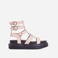 thumbnail image 2 of Soda Topic Topshoe Avenue Open Toe Ankle Strap Espadrille Sandal Dark Natural (Dark Natural, 11), 2 of 4