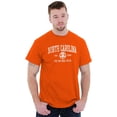 thumbnail image 5 of North Carolina Cute Footprints Beach Men's Graphic T Shirt Tees Brisco Brands M, 5 of 6