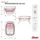 thumbnail image 3 of Bañera Bubbles Rosa D´bebé D´bebé 110-1, 3 of 4