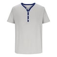 thumbnail image 3 of Men's Muscle Polo Shirt Slim Fit Textured Knit Polo Shirt Short Sleeve Button Shirt Casual Fashion, 3 of 5