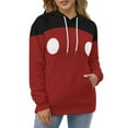 thumbnail image 4 of Red Black Mouse Men's Women New Sweatshirt Hoodie Men's Plus Size Sweatshirt Hooded Sweatshirt 3d Printed Street Men's Cloth, 4 of 6