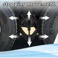 thumbnail image 4 of RVPNR Camper Wheel Chock Stabilizer, RV X Chocks Wheel Stabilizer, Wheel Chock Scissor 2 Sets Tire Locking Chocks Accessories with Ratchet,hex Socket, 4 of 6