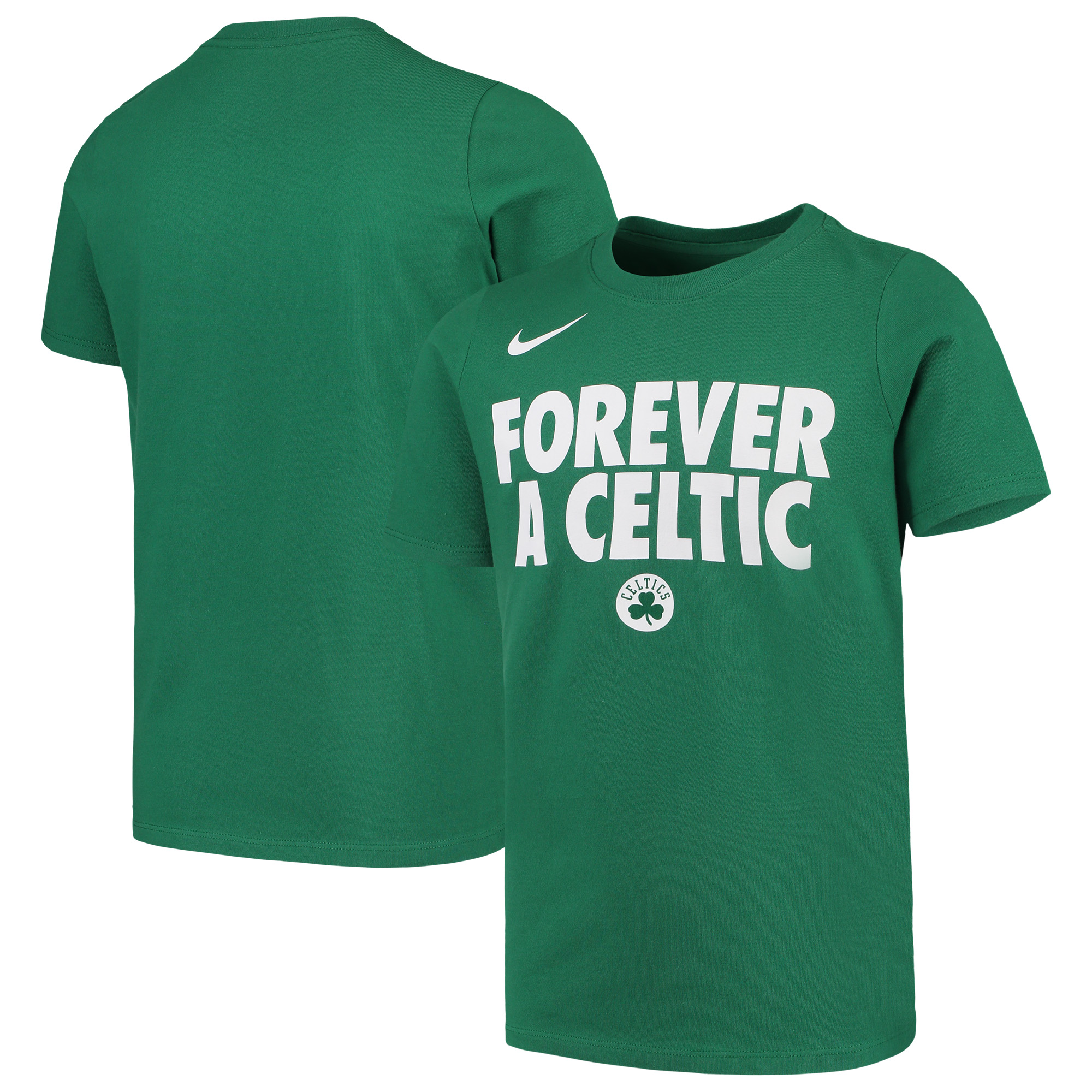 Boston Celtics Nike Youth Team Attitude Performance Cotton T Shirt