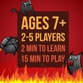 thumbnail image 2 of Exploding Kittens - Kortspel | Familjevänligt partyspel | Rysk Roulette | Engelska | Ålder 7+ | 2 till 5 spelare, 2 of 4