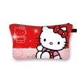 thumbnail image 1 of Bolsa de lavado de cosméticos Hello Kitty, bolso portátil de dibujos animados de Anime, almacenamiento de gran capacidad, bolsa de lavado de viaje, bolsa de lápices para estudiantes, regalo Fivean unisex, 1 of 2