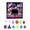 Purple, variant on 13 Days Halloween Advent Calendar Mystery Countdown Box containing Squeezable Surprise Toys for Relaxation and Festive Desktop Decor
