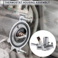 thumbnail image 2 of Unique Bargains Inner Car Thermostat for FIAT PUNTO EVO 1.4 16V 10/2009 -02/2012 Durable Engine Coolant Thermostat Housing Assembly No.55215006 Aluminum Alloy  1 Pc, 2 of 6