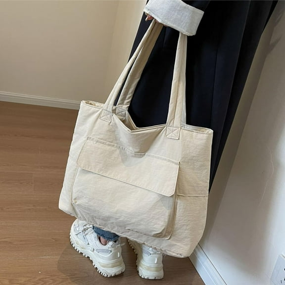 JennyShop High-capacity Commuting Nylon Shoulder Bag, Korean Style Fashion Women's Handbag Women's Casual Bag