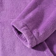 thumbnail image 4 of USNSM Hoodies for Men Full Zip Up Fleece Warm Thick Long Sleeved Jackets Sweatshirt Heavyweight Sherpa Lined Coat Purple M, 4 of 9