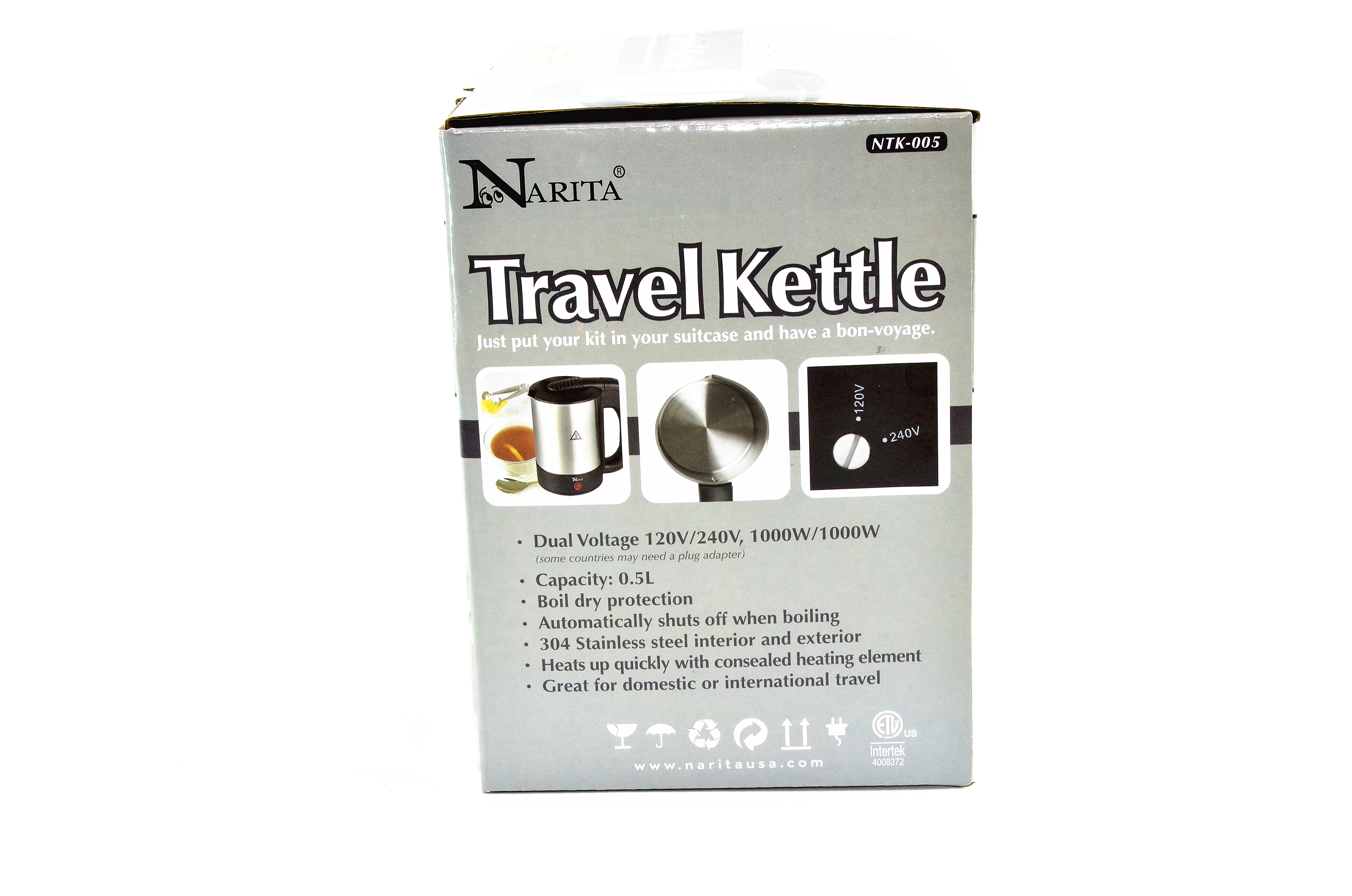 Black and Decker TR200JA 220-240 volt 50 Hz Travel Kettle - World Import