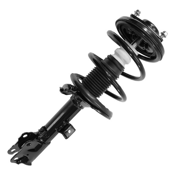 Detroit Axle - Front Left Strut for 2007-2013 Mitsubishi Outlander, 2008 2009 2010 2011 2012 Strut with Coil Spring Assembly Replacement Suspension