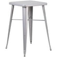 thumbnail image 3 of Flash Furniture 28" Square Metal Bar Table in Blue, 3 of 9