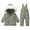 Light Green, variant on Kids Winter Warm FauxHooded Snowsuit Outfits, Winter Kids 2-Piece Ski Outfits 1-6 Years Winter Kids 2-Piece Puffer Down Snowsuit Boys Girls 2-Piece Ski Suit 1-6 Years, White 12-18 Months