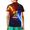 thumbnail image 2 of Roblox T-shirt pour Enfants Manches Courtes Col Rond Garçons Filles 3D Dessin Animé Chemises Décontractées, 2 of 6
