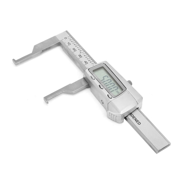 Calibre Vernier, calibre electrónico digital Calibre con ranura de 14-75 mm Calibre Vernier digital Acabado de lujo