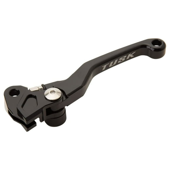 Tusk Folding Clutch Lever Black for Kawasaki KX112 2022-2024