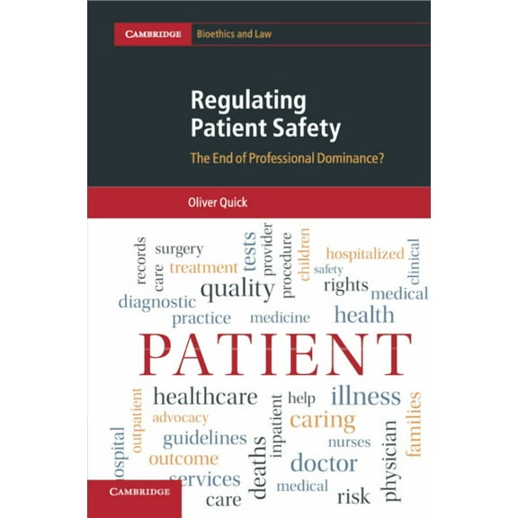 Regulating Patient Safety Paperback