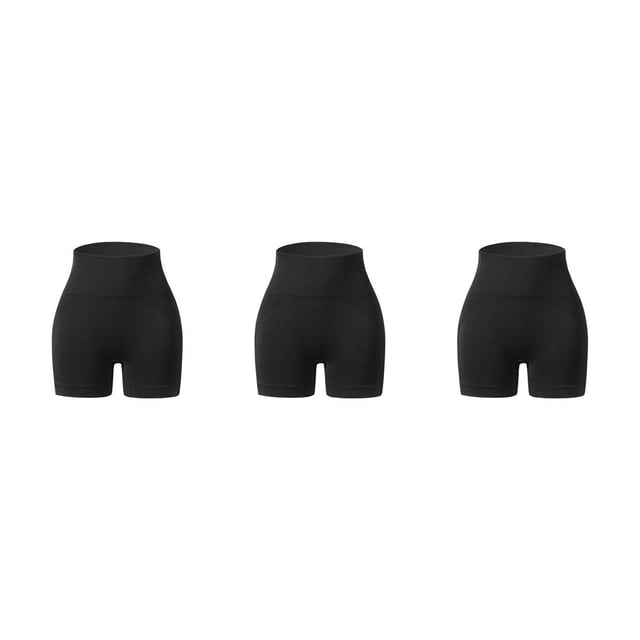 Qarigey Pantalones cortos sin costuras para mujer Gimnasio Cintura alta Levantamiento de cadera Parte inferior Ropa deportiva Entrenamiento Type3 NO3