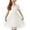 White, variant on Arshiner Toddler Girls Tulle Summer Puff Sleeve Baby Girls Tutu Princess Party Casual Dress 4-5 Year