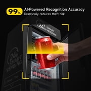 AI Smart Vending Machine 245-Capacity w/ Contactless Payment for Office/School/Gym
