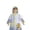 Clear2, variant on QUOTAY Elementary School Kids Full Body Rain Ponchos for Daily Commute Rain Gear Ages 6-13 Years Clear1,M