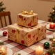 thumbnail image 4 of Adornos navideños, adornos navideños, regalos navideños, papel de regalo navideño, papel de regalo para envolver regalos, adornos navideños, rollo de papel de regalo de 5 metros, papel de embalaje., 4 of 6