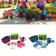 thumbnail image 3 of Juego de herramientas de riego para jardinería para niños, kit de guantes de jardinería con pala, tenedor, horquilla, olla de agua para niños, color rosa Speravity OD2593-02B, 3 of 6