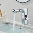 thumbnail image 5 of Chrome Touchless Bathroom Faucet Automatic Sensor Sink Vanity Mixer Faucet 1Hole, 5 of 13