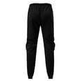 thumbnail image 5 of Vedolay Linen Pants Men Hiking Pants Workout Joggers Sweatpants for Men Black,2XL, 5 of 5