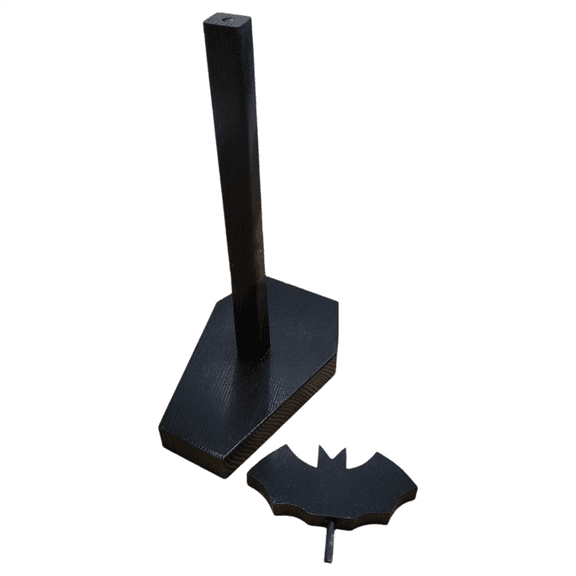 Kitchen Paper Towel Holder Countertop,Bat Coffin Paper Towel Holder for Bathroom Organization,Standard and Jumbo Rolls