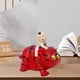 thumbnail image 2 of Hucha pequeña con forma de cerdito, regalo de cumpleaños, juguete infantil con forma de animal, caja para guardar cosas chico rojo, 2 of 9