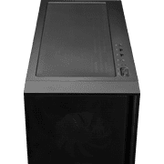 MSI MAG FORGE 321R AIRFLOW WMT ARGB Mid-Tower ATX PC Case - 4X Pre-installed Fans, High Airflow, Magnetic Dust Filter, Black