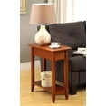 thumbnail image 2 of Convenience Concepts American Heritage Table d'Appoint à Dessus Rabattable, Fini Bois Cerisier, 2 of 5