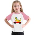 thumbnail image 1 of RXIRUCGD 2025 Vêtements d'Été pour Enfants Tout-Petits Garçons Filles Mode Mignon Col Rond Imprimé Manches Courtes Haut, 1 of 6