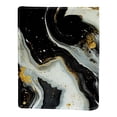 thumbnail image 2 of HemaKayy Decorative Leather Book Sleeve Covers, Colorful Book Cover for Men and Women Bible Classroom Textbook Protection and Care (6.3" x 8.7") - Unique Marble Texture, 2 of 5