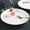 1PCS, variant on CHUNTIAN 1/10PCS Nordic Minimalist Style White Ceramic Dinner Plate Steak Plates Dessert Western Plates Shallow Plates Ceramic Dishes