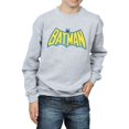 thumbnail image 3 of DC Comics Garçon Batman Chandail à Logo Craquelé, 3 of 5